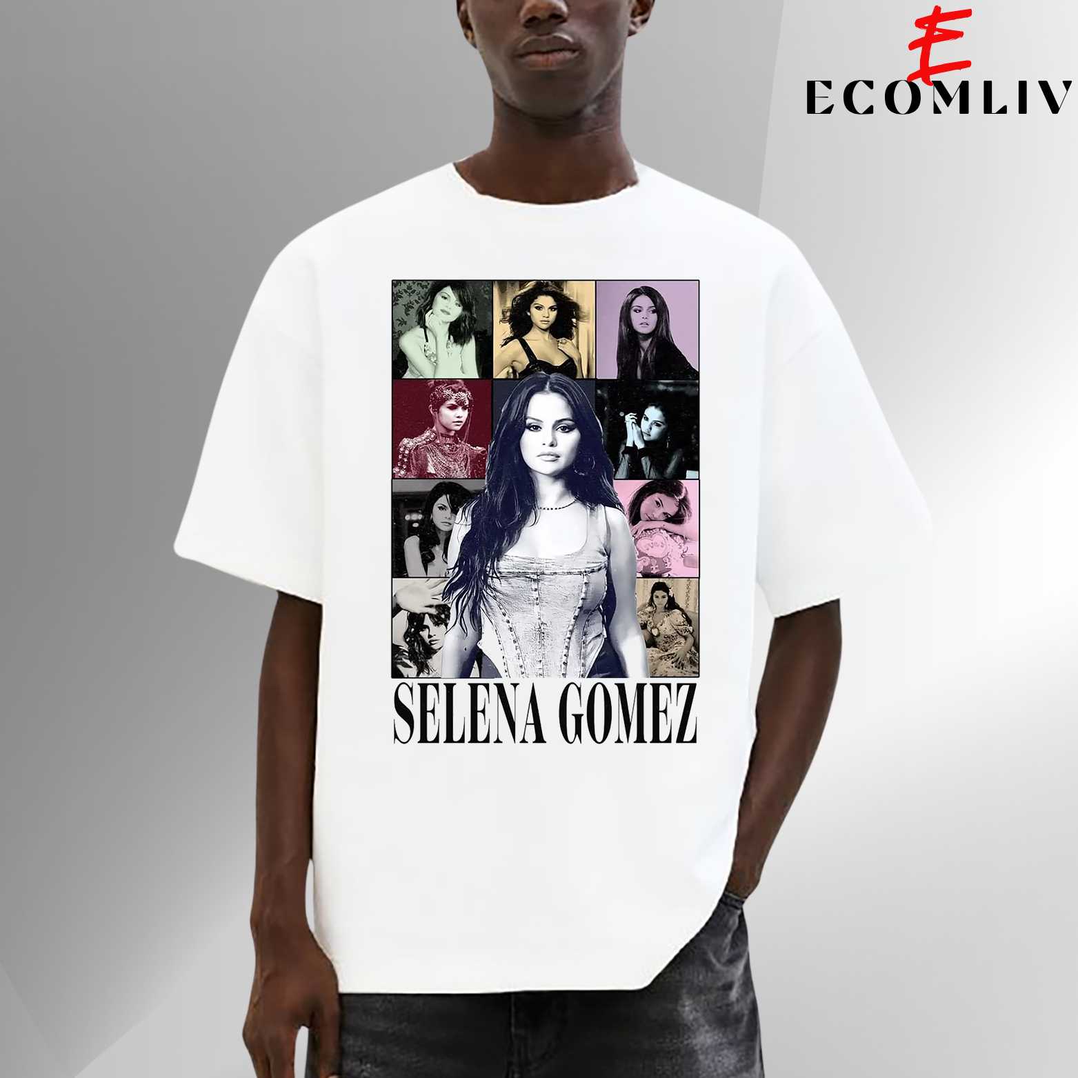Selena Gomez Retro Aesthetic Music T-Shirt, Pop Culture Tee, Unisex T-Shirt